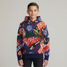 Boys Multi-Colored Logo Hooded Top, 1, hi-res