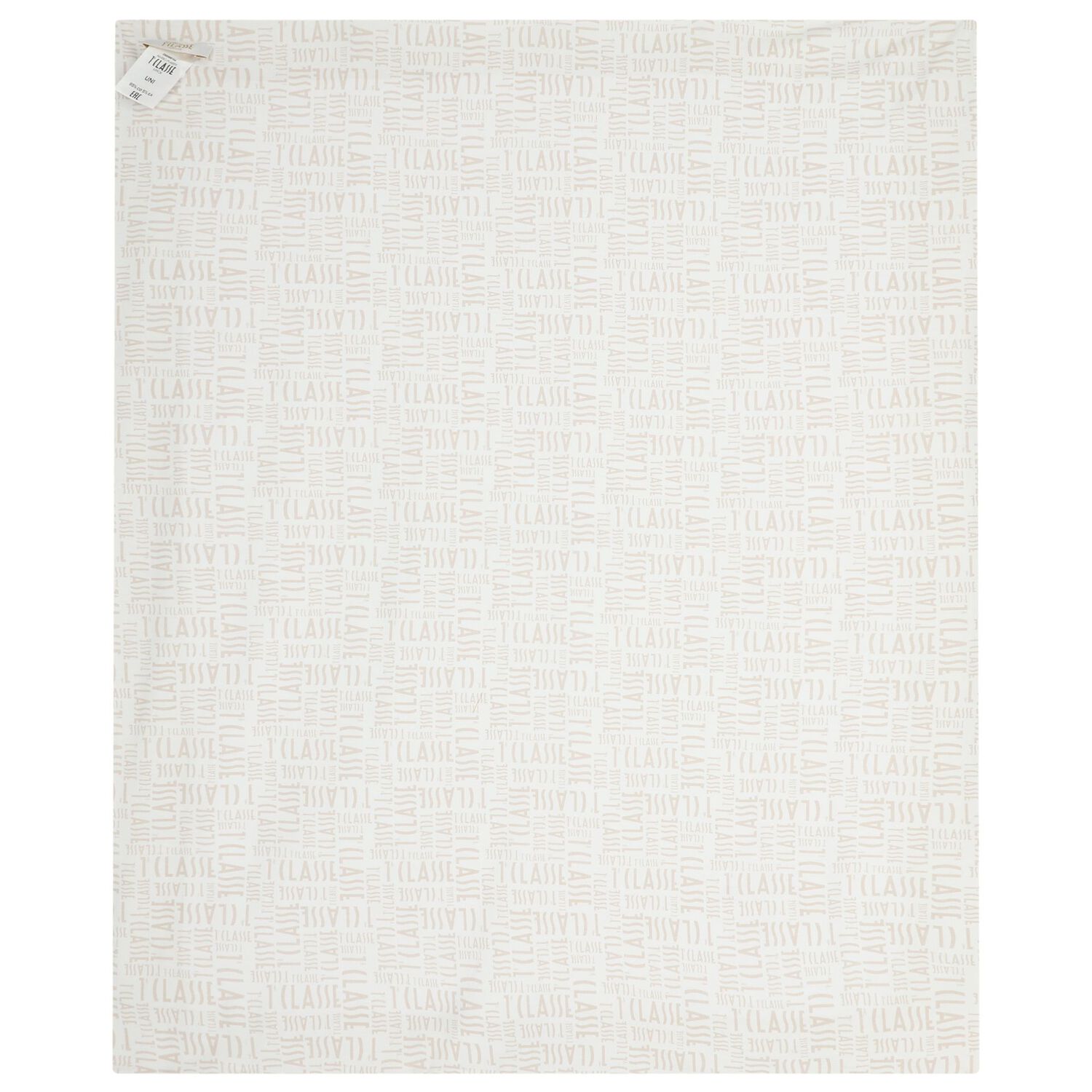 White & Beige Geo Map Baby Blanket, 1, hi-res