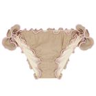 مايوه بنات يكيني باللون البيج والوردي, 1, hi-res