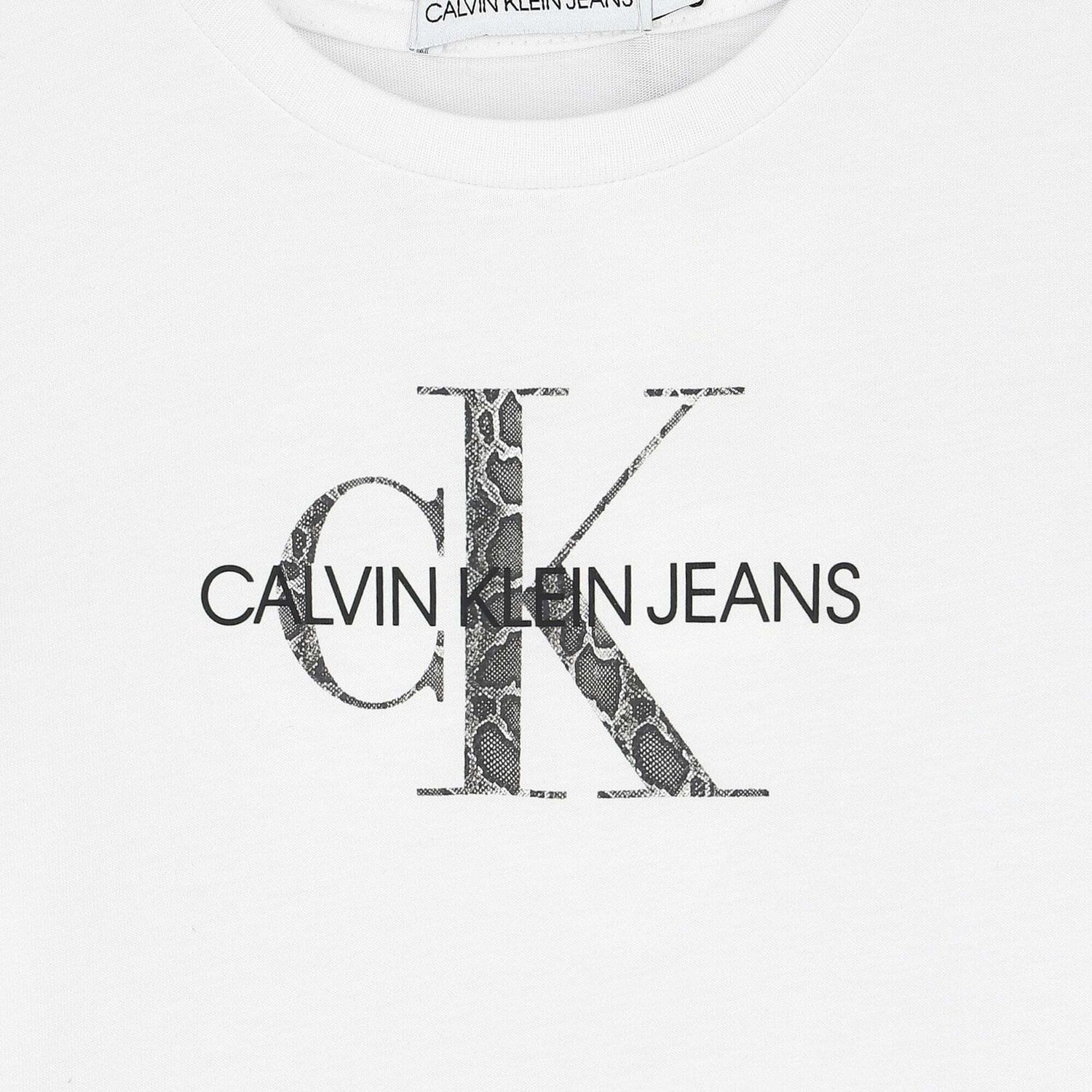 Girls White Logo T-Shirt, 1, hi-res image number null