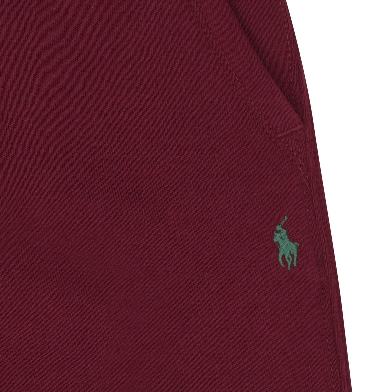 Boys Burgundy Logo Joggers, 1, hi-res