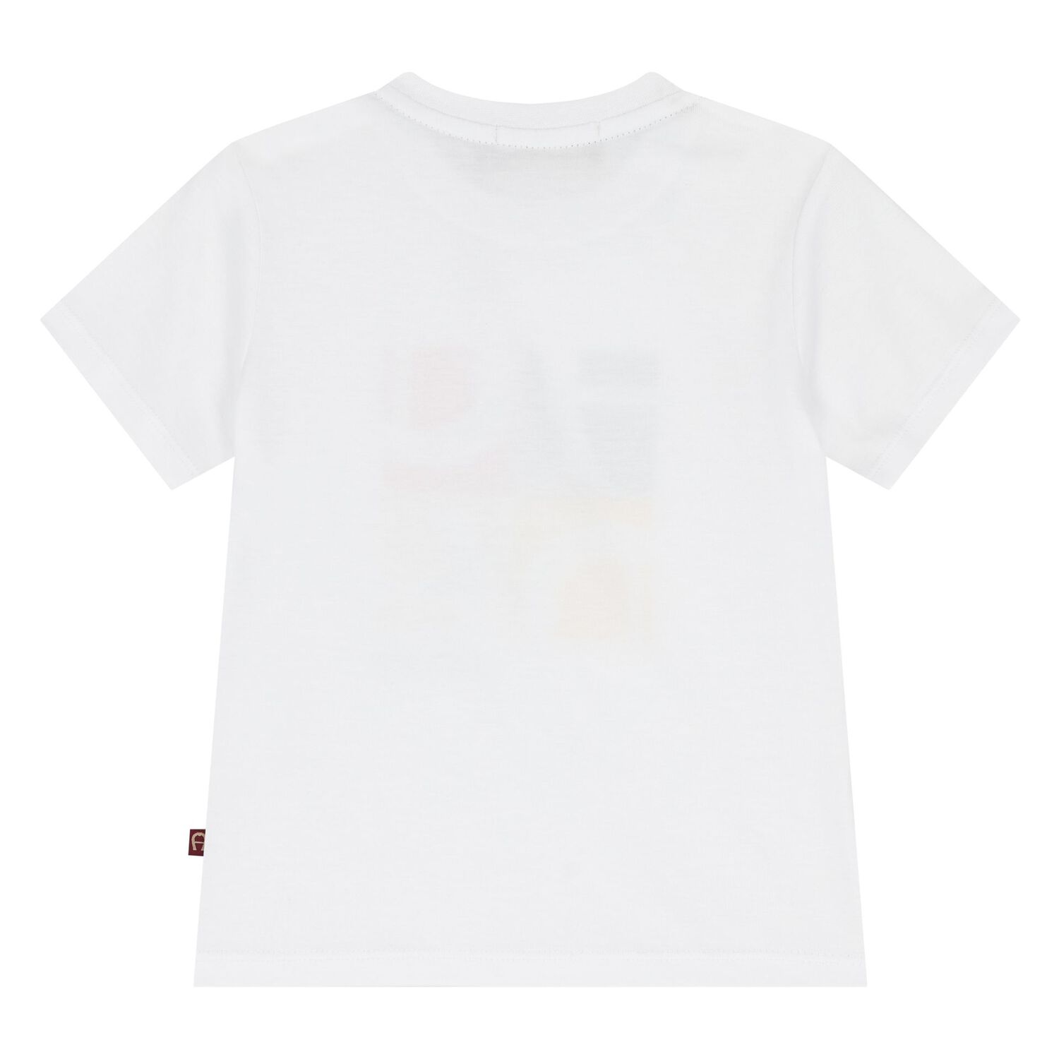 Younger Boys White Logo T-Shirt, 1, hi-res