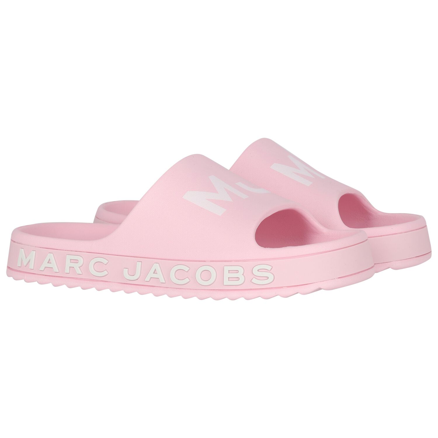 Girls Pink & White Logo Sliders, 1, hi-res image number null