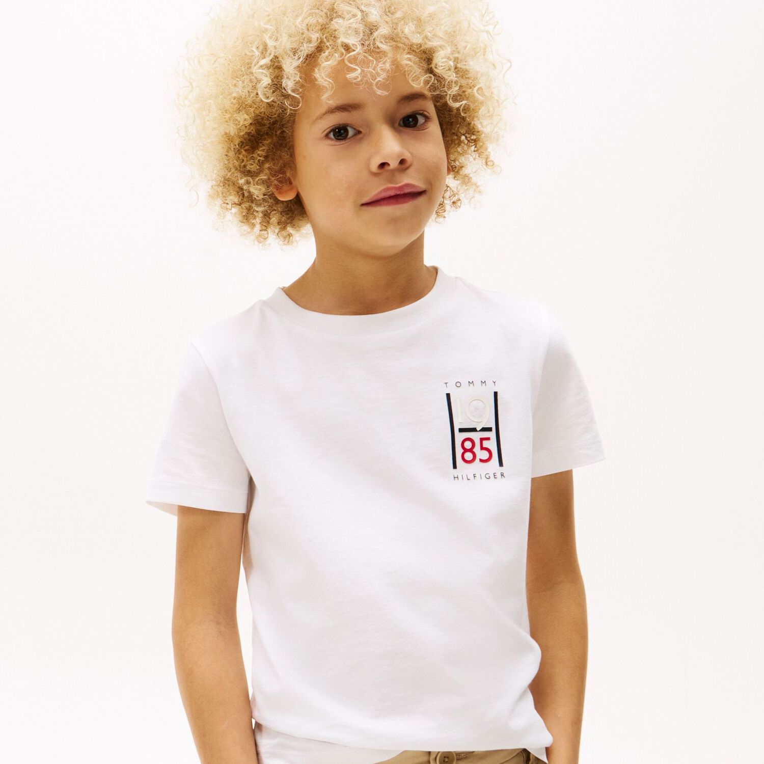 تيشيرت قطن جرافيك للأولاد باللون الأبيض , 3, hi-res