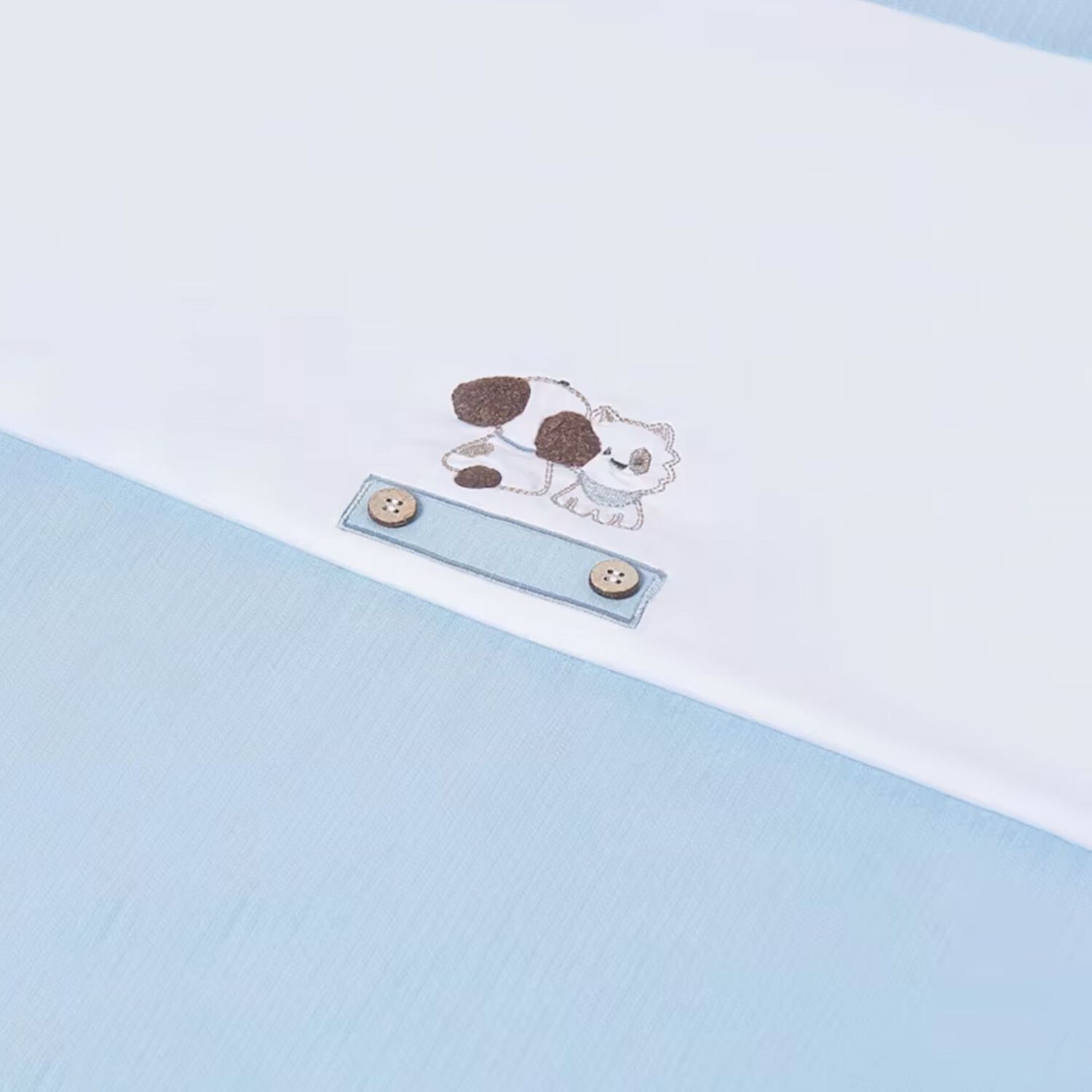 Baby Boys White & Blue Blanket, 2, hi-res