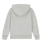 Boys Grey Logo Zip Up Top, 1, hi-res