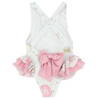 مايوه بنات باللون الأبيض والوردي, 2, hi-res