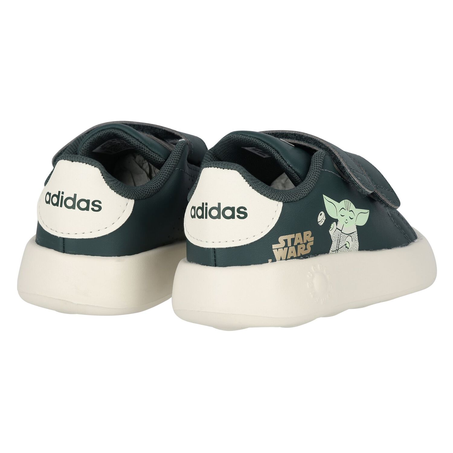 Boys Green Advantage Mandalorian Starwars Trainers, 1, hi-res