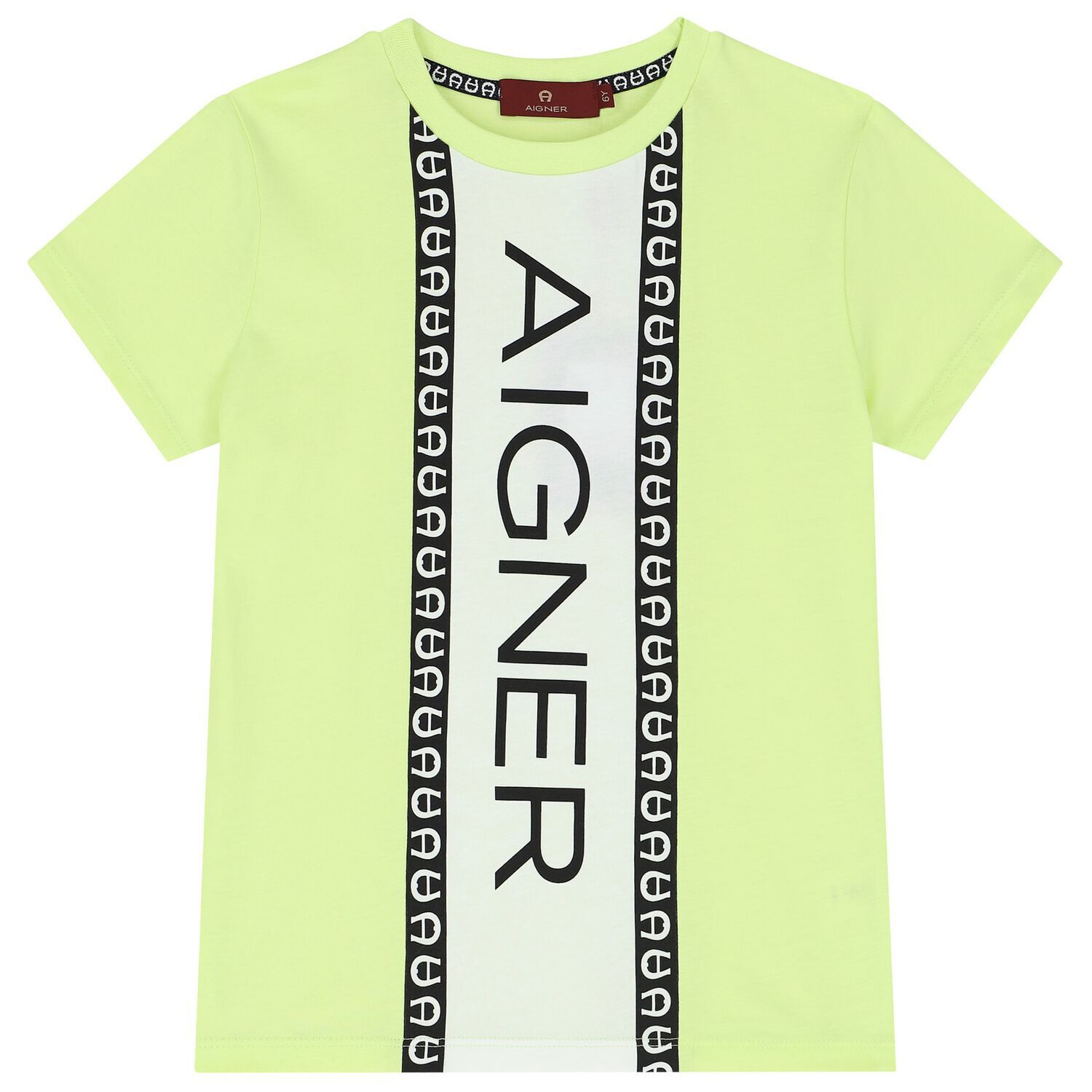 Boys Green Logo T-Shirt, 1, hi-res