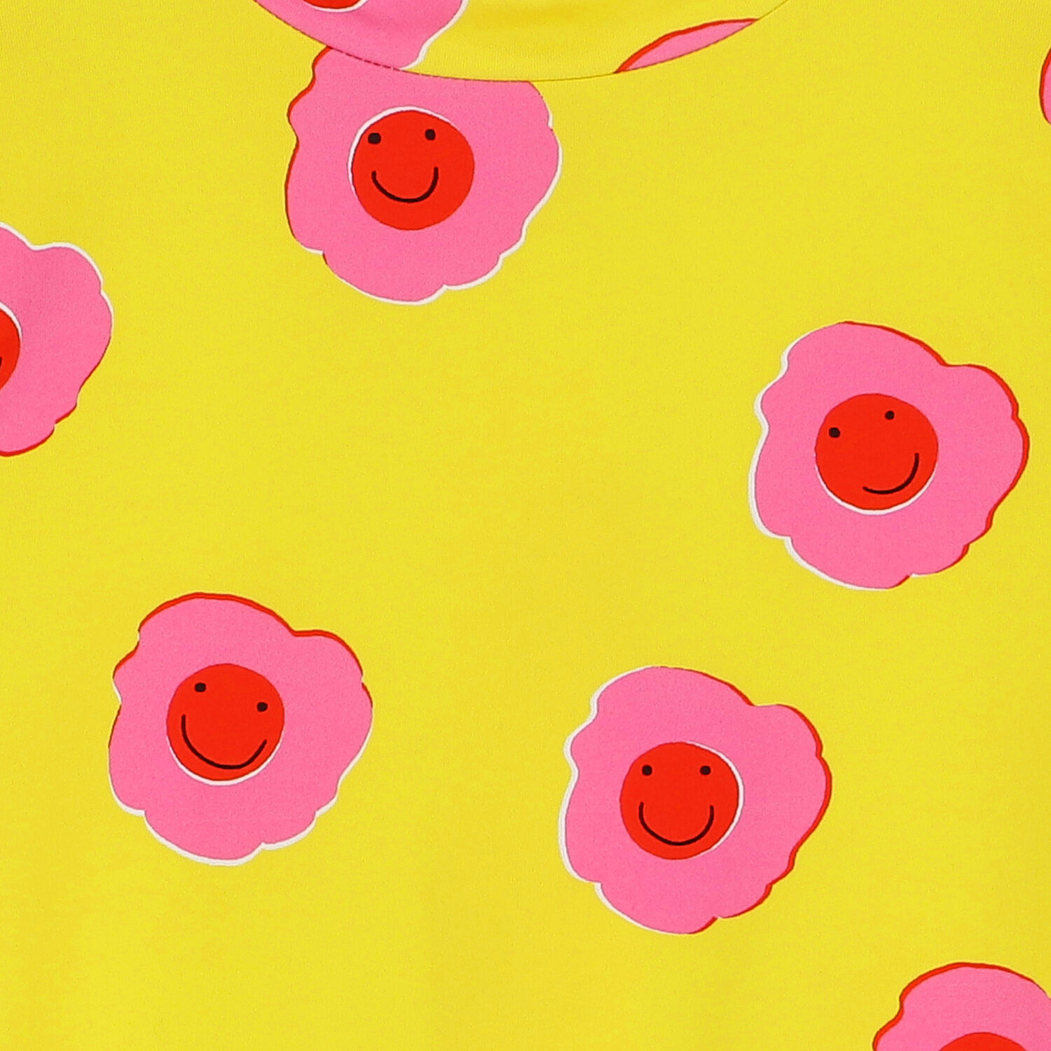 Younger Girls Yellow Flower Sun Suit, 1, hi-res