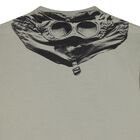 تيشيرت أولاد بالشعار باللون الكاكي, 2, hi-res