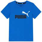 طقم شورت أولاد بالشعار باللون الأزرق والأسود, 8, hi-res