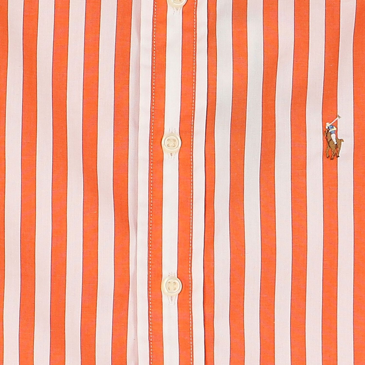 قميص أولاد بالشعار باللون الأبيض والبرتقالى, 1, hi-res image number null