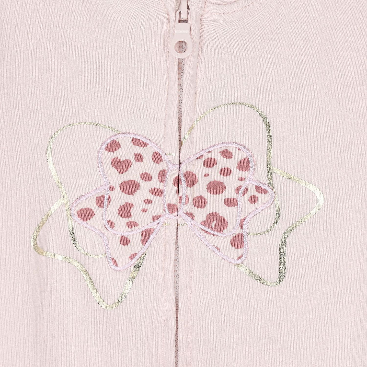 Baby Girls Pink Bow Tracksuits ( 2-Pack ), 1, hi-res