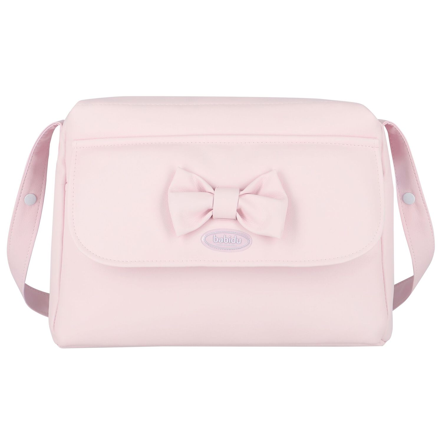 Pink Bow Baby Changing Bag, 1, hi-res