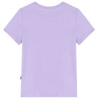 Girls Purple Logo T-Shirt, 1, hi-res