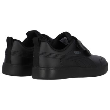 Black Courtflex Trainers