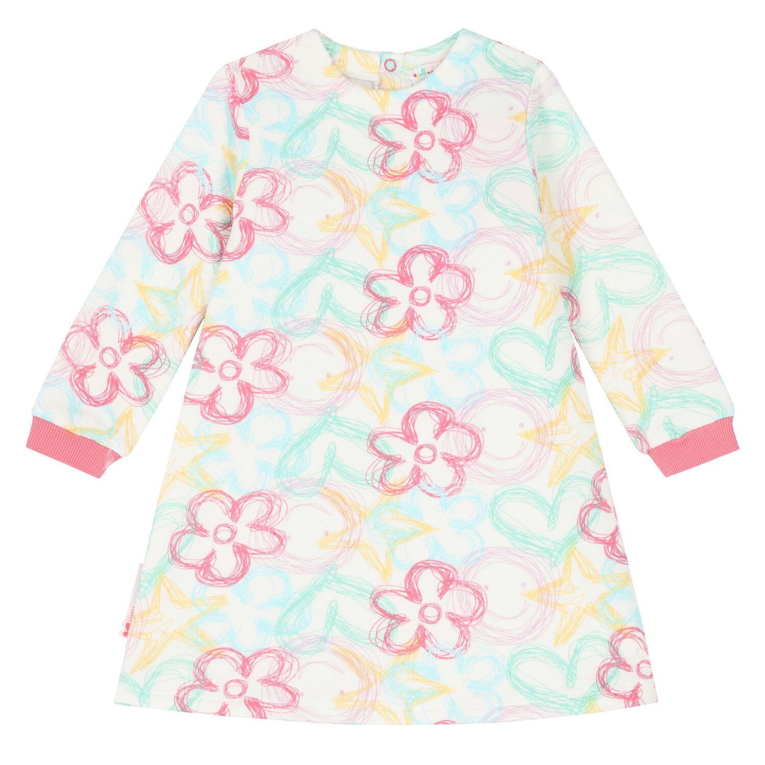 Girls White & Pink Flower Set, 1, hi-res image number null