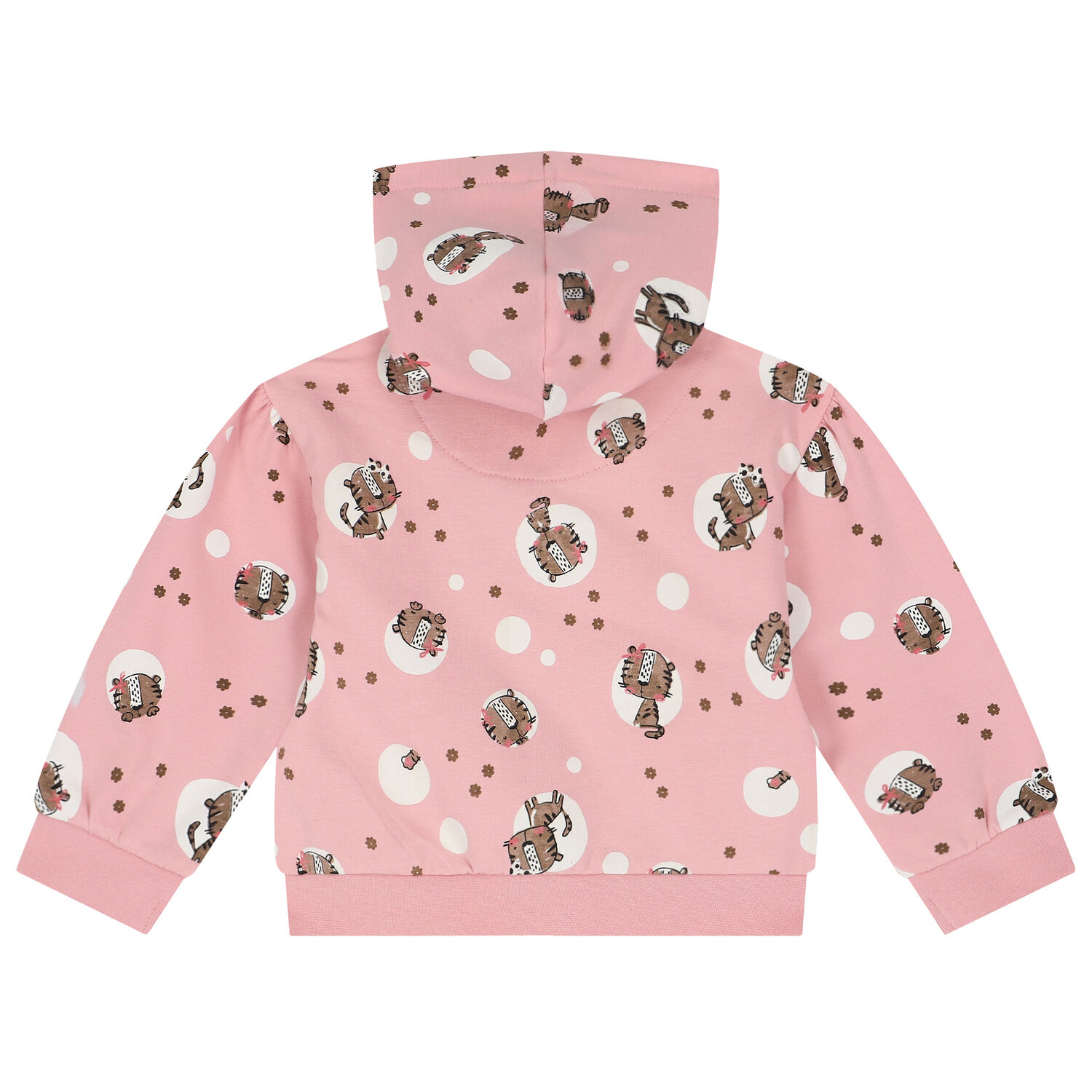 Younger Girls Pink Teddy Bear Tracksuit, 2, hi-res image number null