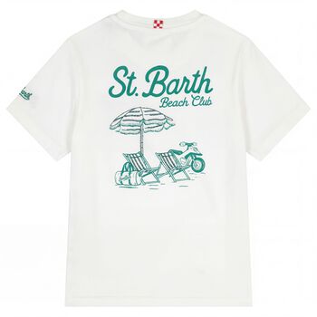 Boys White Logo T-Shirt