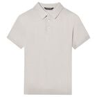 Boys Grey Polo Shirt, 1, hi-res