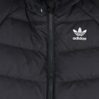 جاكيت مبطن بالشعار باللون الأسود للأطفال, 1, hi-res