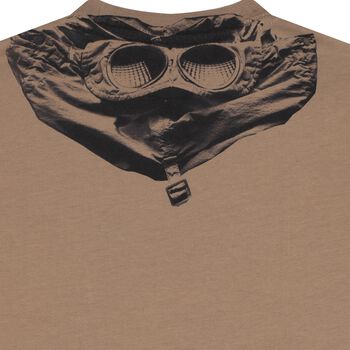 Boys Beige Logo T-Shirt 
