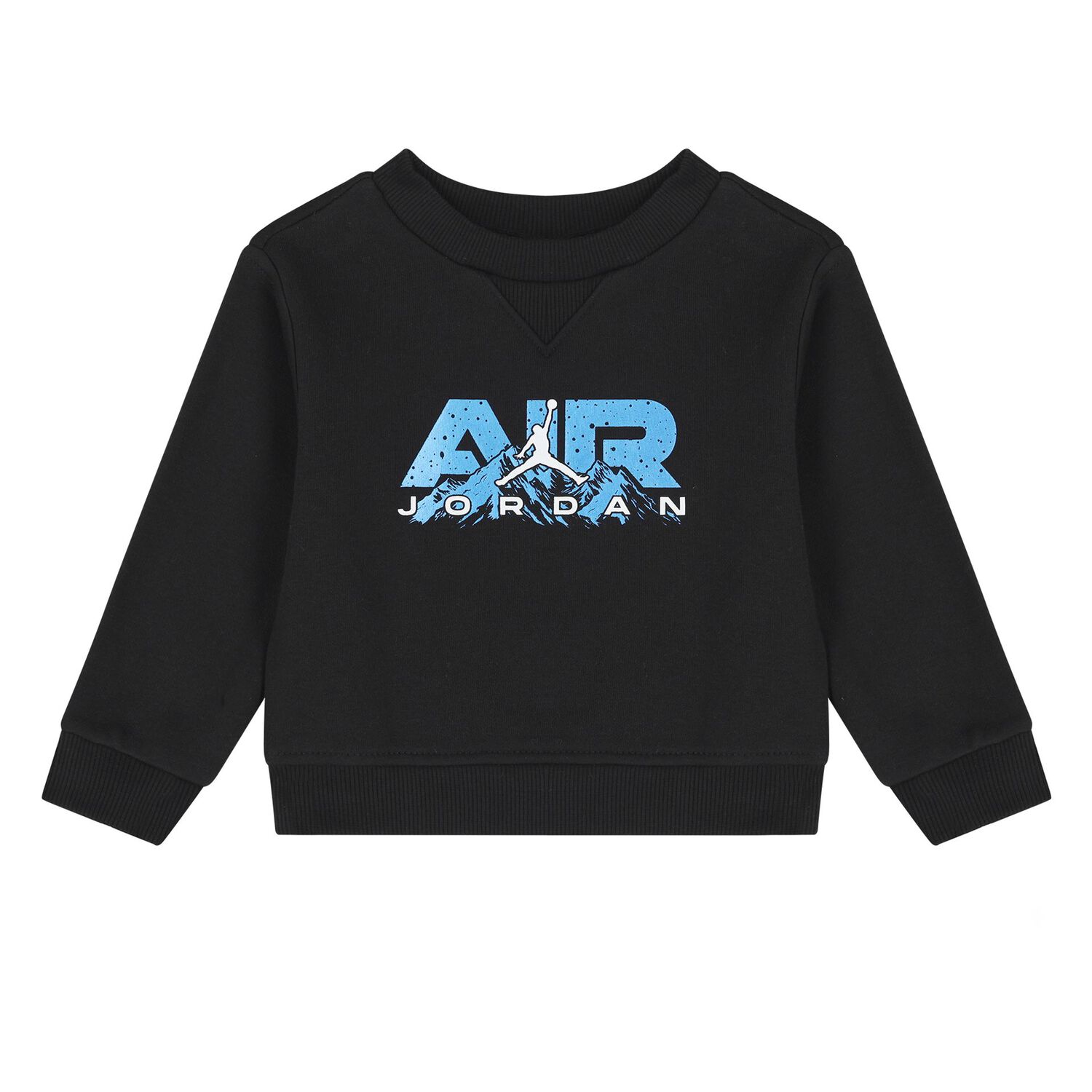 Younger Boys Black Jordan Logo Tracksuit, 1, hi-res