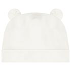 Ivory Teddy Bear Logo Babygrow Gift Set, 1, hi-res