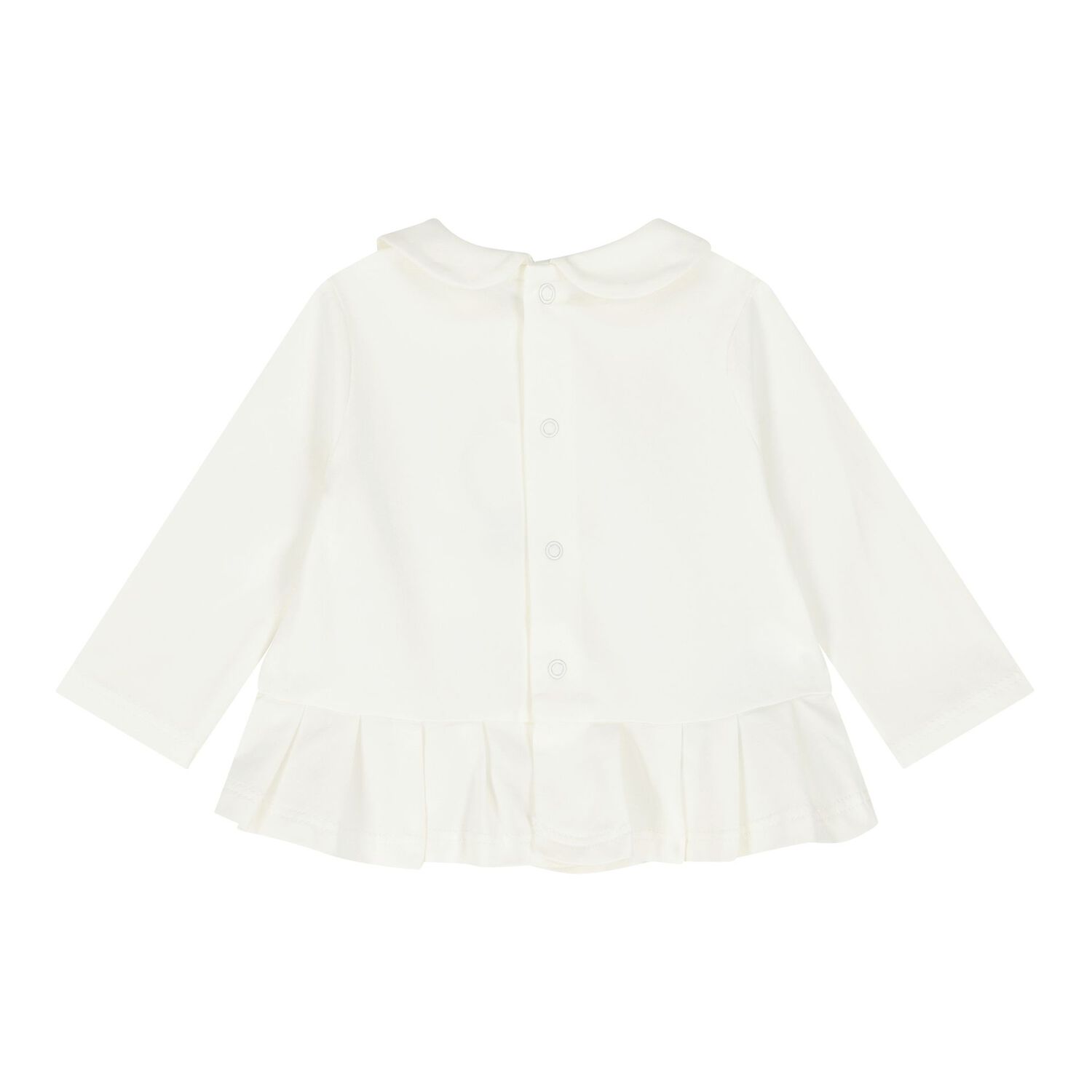 Baby Girls Ivory 2 Piece Babygrow, 2, hi-res