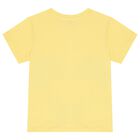 طقم شورت اولاد باللون الرمادى والابيض والاصفر, 1, hi-res