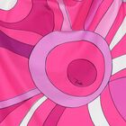 ملابس سباحة للبنات بالشعار باللونين الوردي والبنفسجي , 1, hi-res