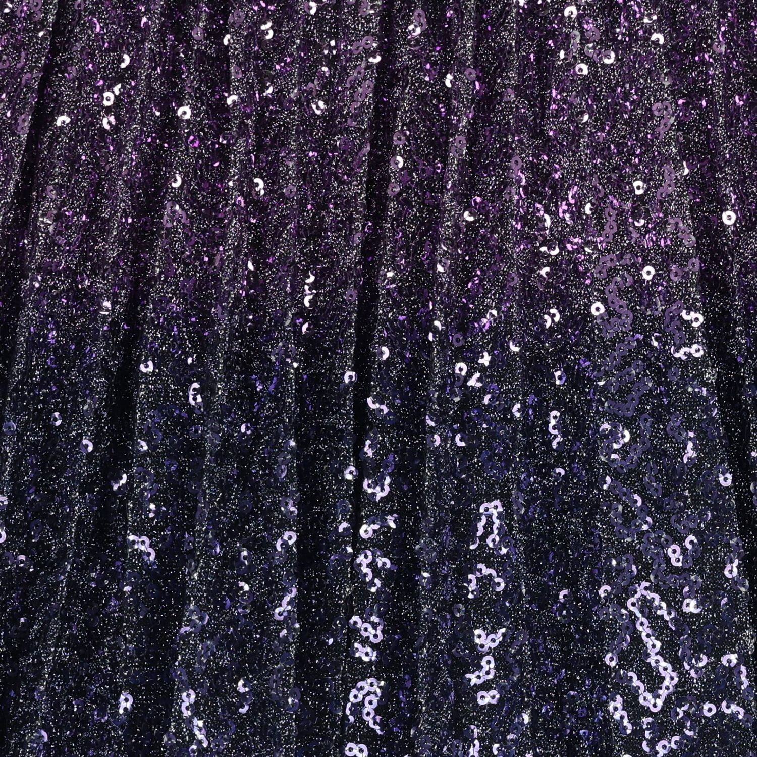 Girls Navy Blue Embellished Pleated Skirt, 1, hi-res