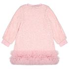 Girls Pink Sequin Embellished Jeanette Dress, 1, hi-res