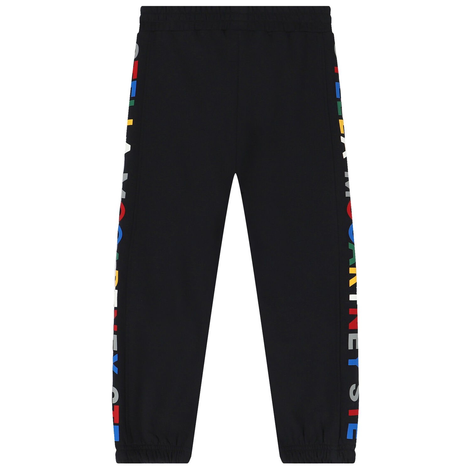 Boys Black Logo Joggers, 1, hi-res
