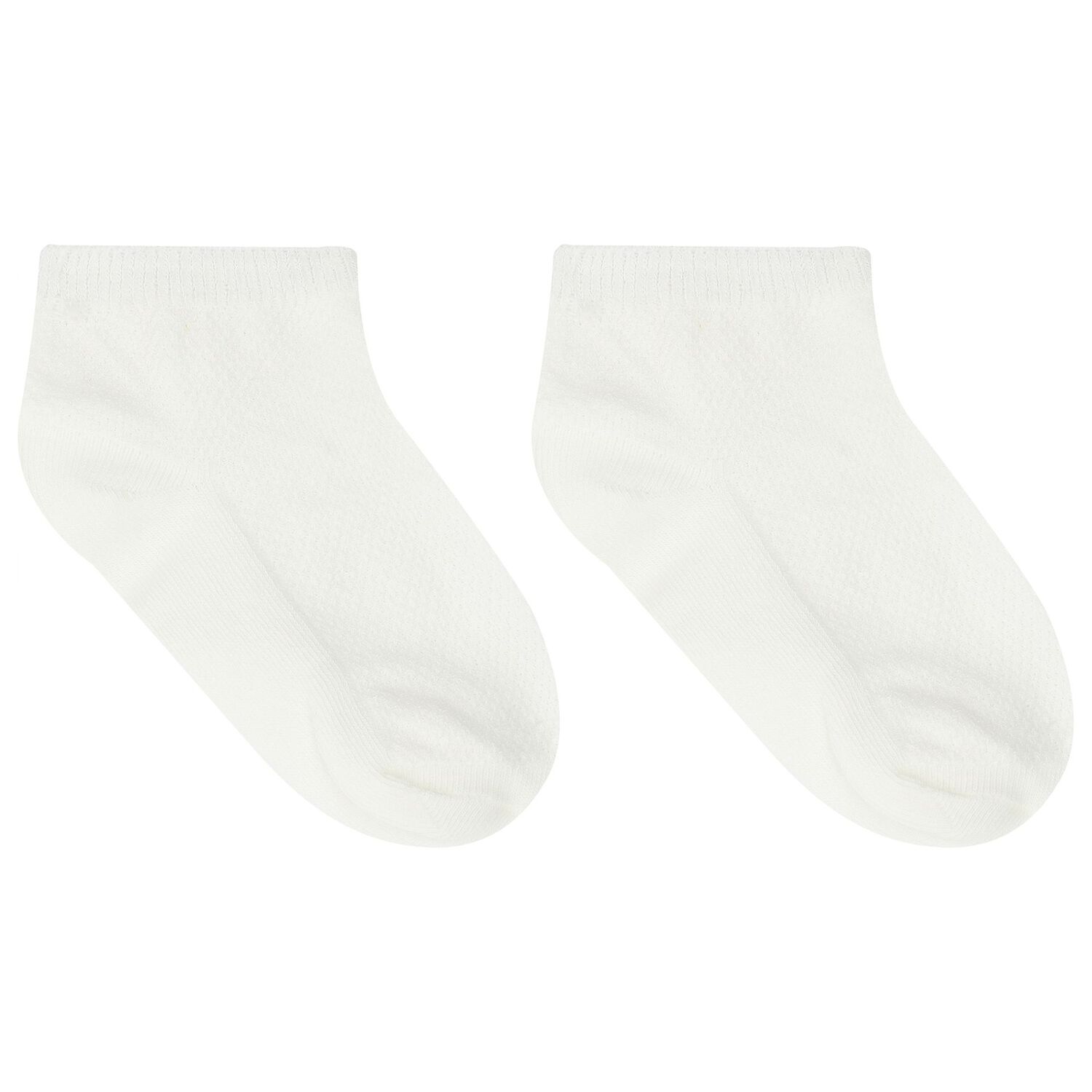 Baby Boys Blue & Ivory Socks (3 Pack), 1, hi-res image number null