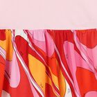 فستان باللون وردي بشعار للبنات , 2, hi-res