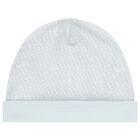 طقم ملابس أطفال أزرق بشعار للأولاد, 5, hi-res