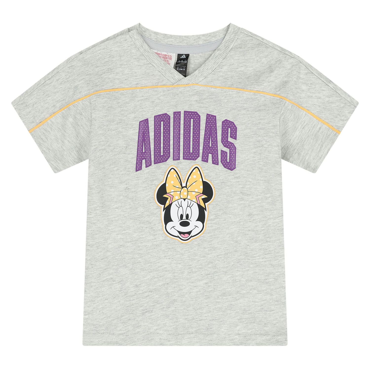 Younger Girls Grey & Purple Disney Shorts Set, 1, hi-res