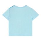 Younger Boys Blue & Ivory Shorts Set, 1, hi-res