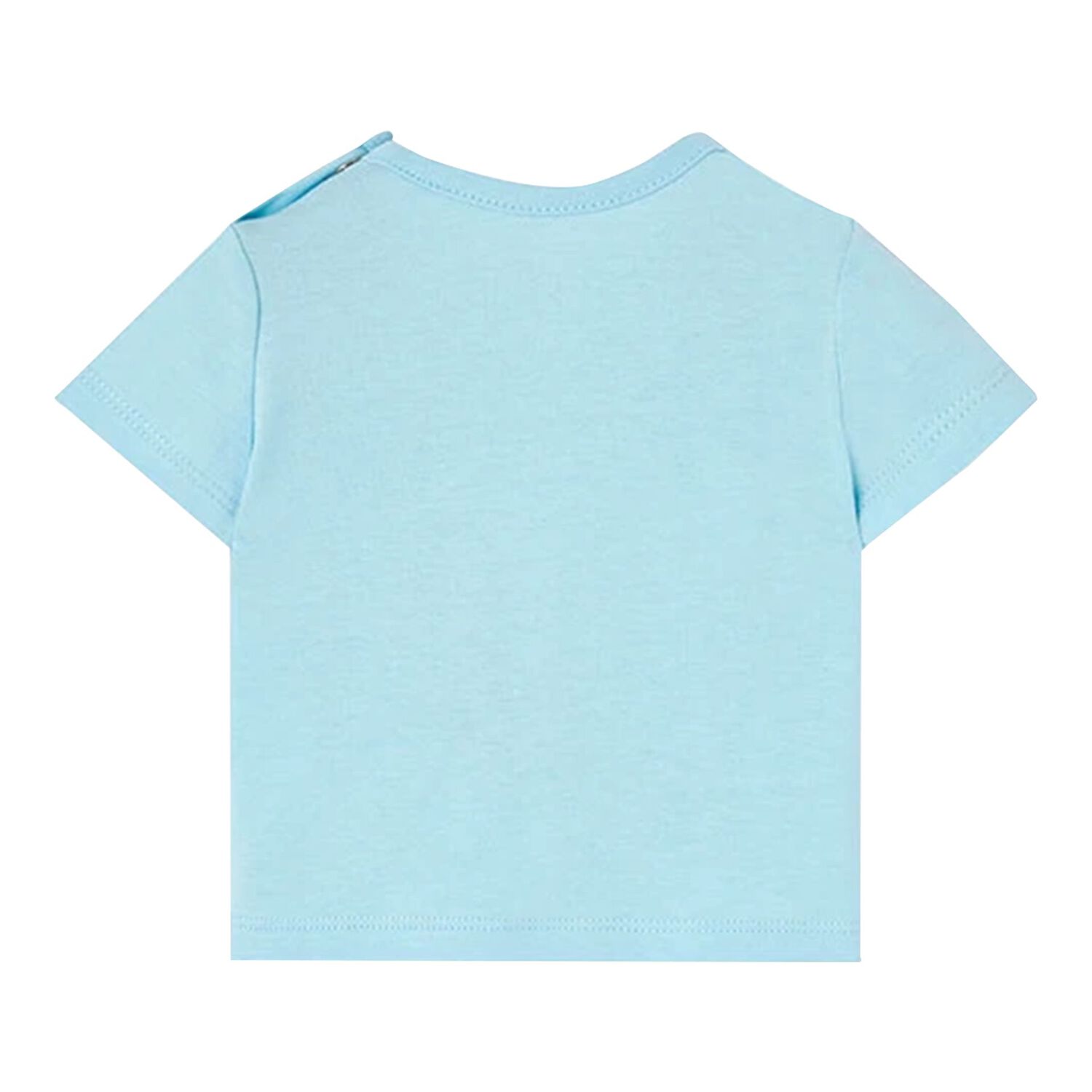 Younger Boys Blue & Ivory Shorts Set, 1, hi-res