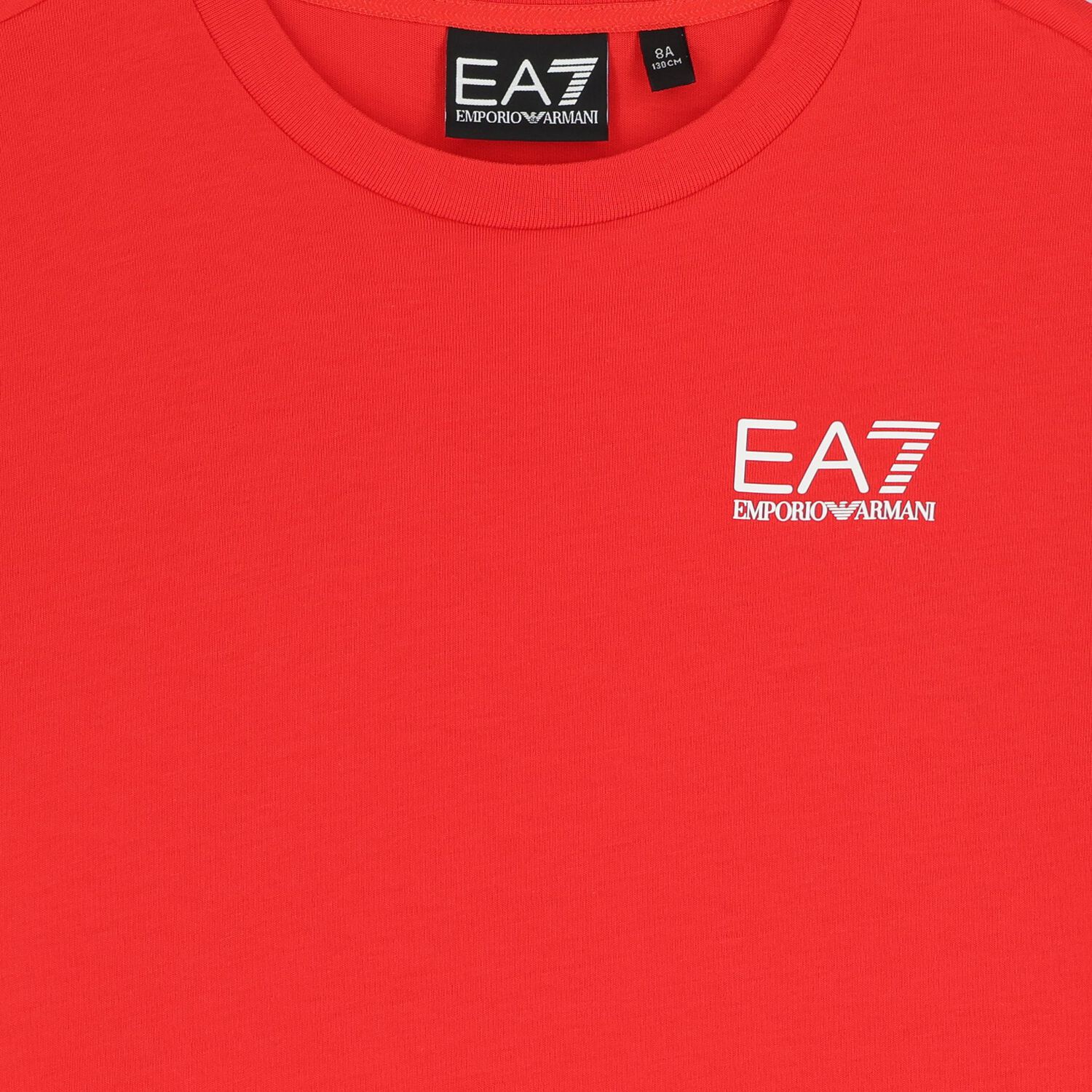 Boys Red Logo T-Shirt, 11, hi-res