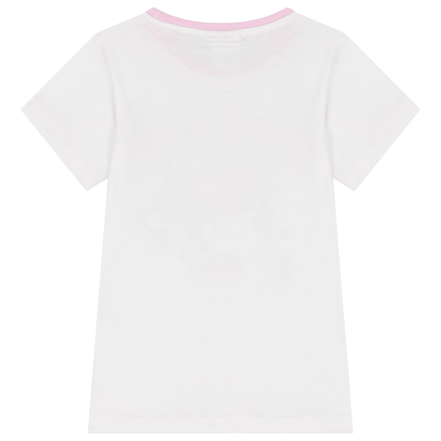 Girls White & Pink Kuromi Shorts Set, 1, hi-res
