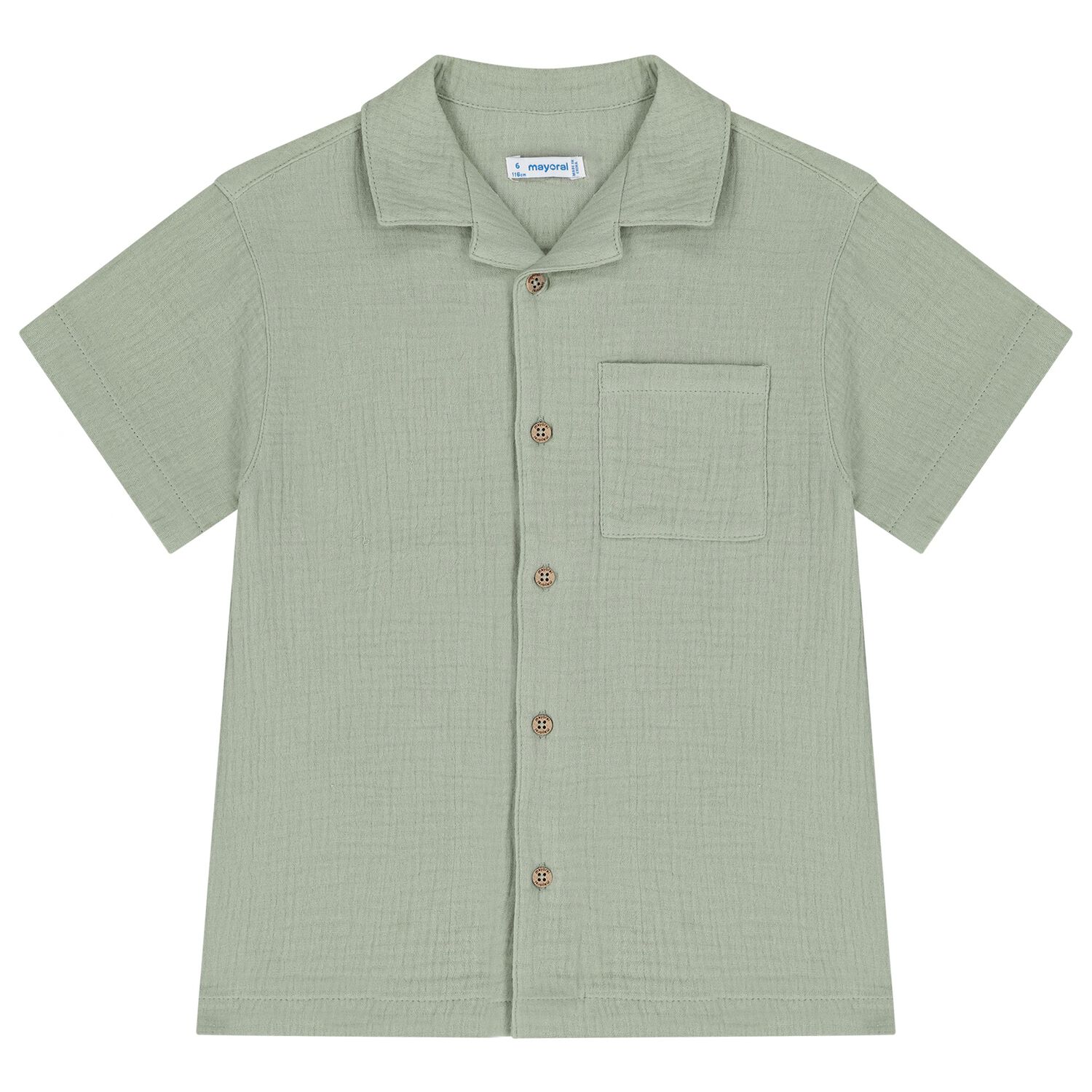 Boys Green Shirt, 1, hi-res