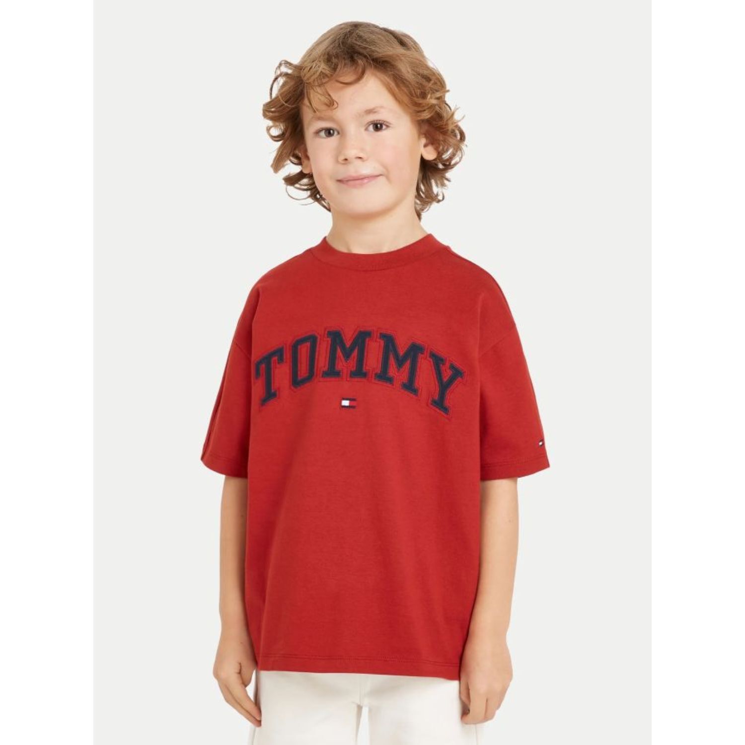 Boys Red Logo T-Shirts, 3, hi-res image number null