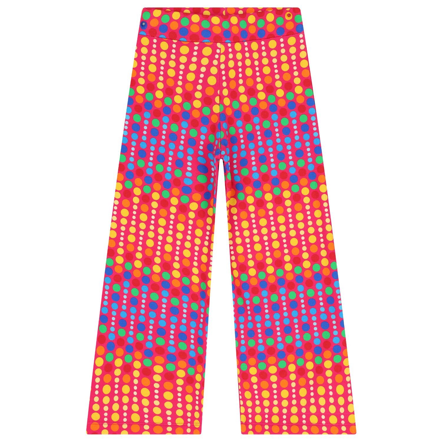  بنطلون وردي بنقاط للبنات, 1, hi-res
