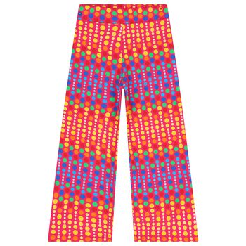 Girls Pink Dots Trousers