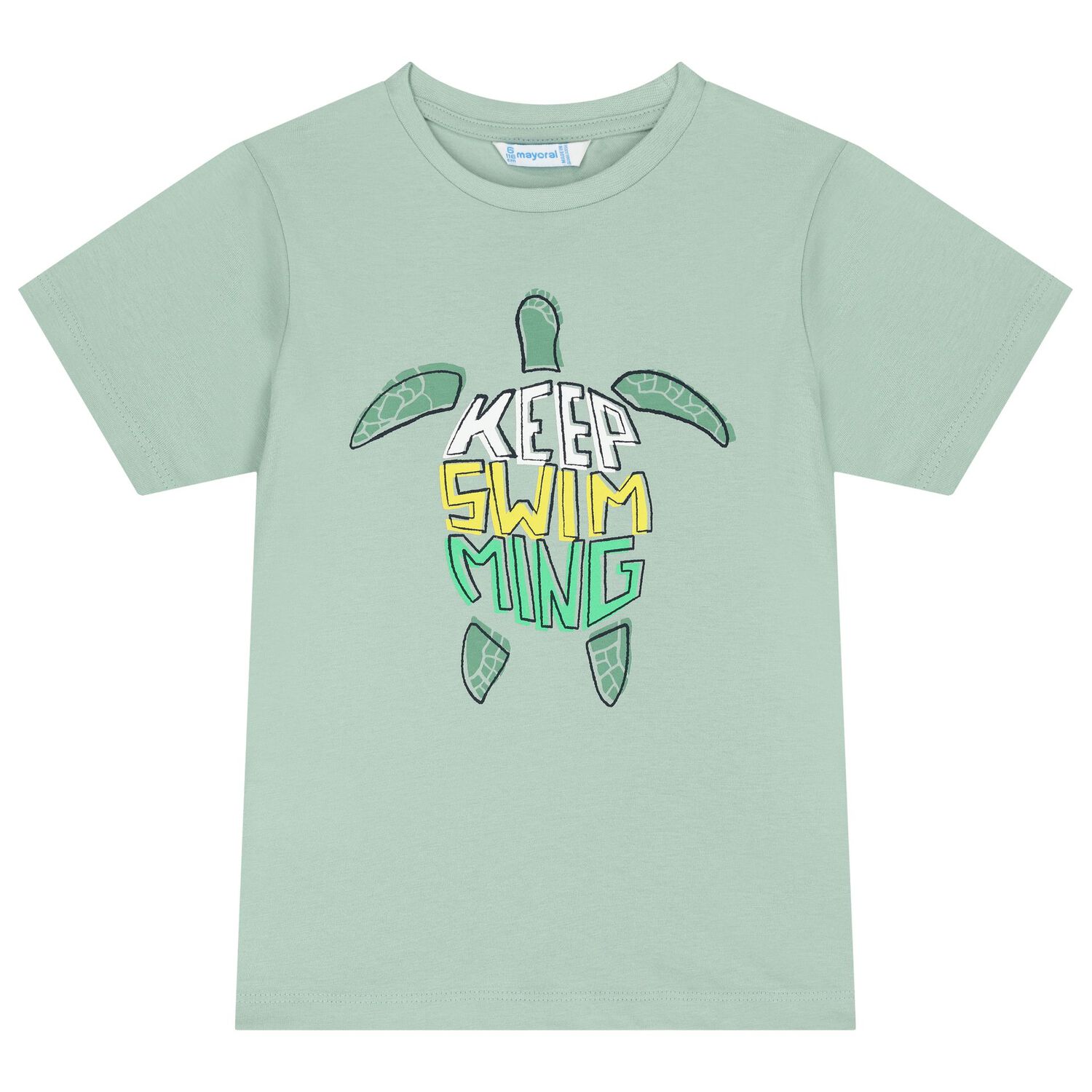 Boys White, Green & Navy Blue Shorts Set, 1, hi-res