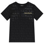 Black & Gold Logo T-Shirt, 1, hi-res