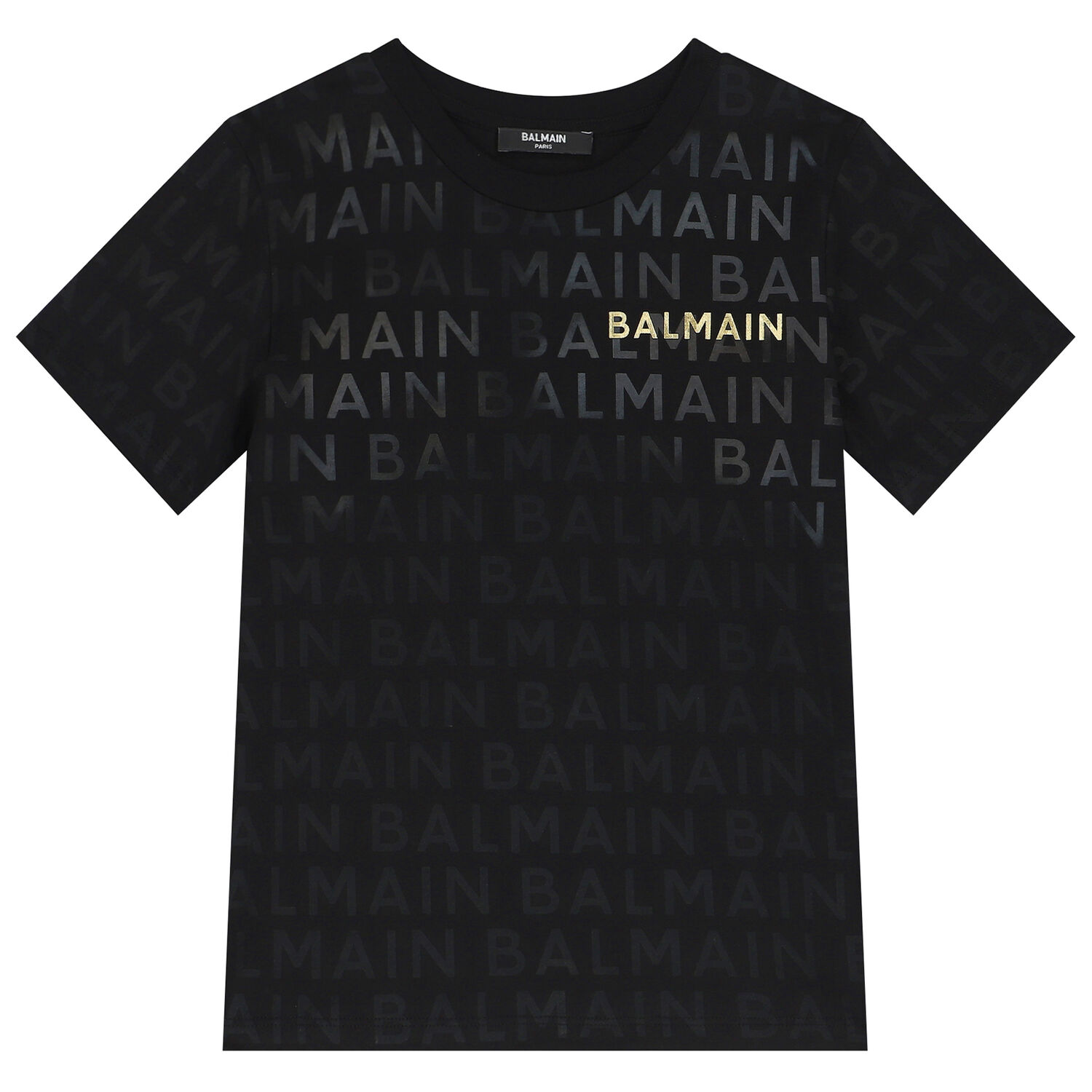 Black & Gold Logo T-Shirt, 1, hi-res